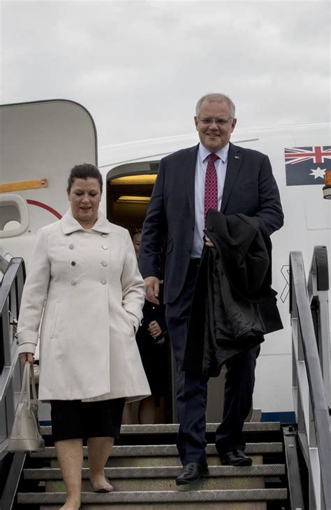 The prime minister, his wife jenny and their daughters abbey, 12, and lilly, 10 have been staying at the. Scott Morrison visits London: PM flies into political ...