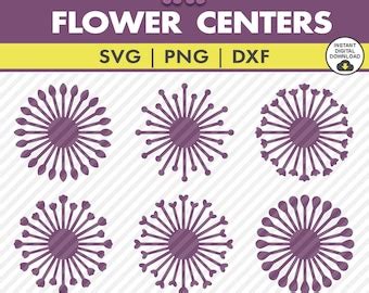 Download Flower Center Svg Free Background Free SVG files | Silhouette