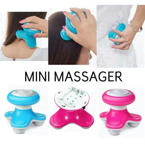 🌹ready Stock🌹 Super Life Mini Electric Massager Handheld Vibrating Usb Portable Alat Urut Mini