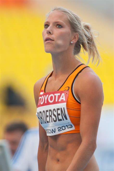 Nadine Broersen Dutch Athlete Oops Hottest Female Athletes