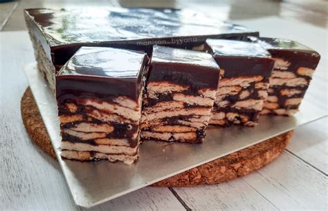 Resepi kek batik yang mudah dan senang menggunakan biskut marie. Cara Buat Kek Batik Coklat 'Melting', Biskut Lembut Macam ...