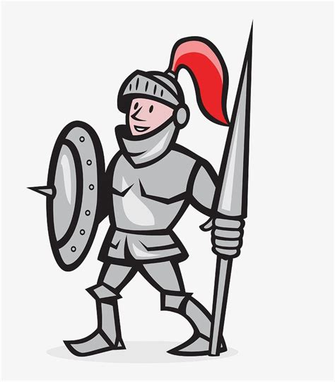 Knight Png Picture Knight In Armor Cartoon Transparent Png 900x900