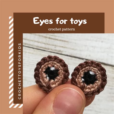 Crochet Pattern Eyes For Amigurumi Toys Etsy