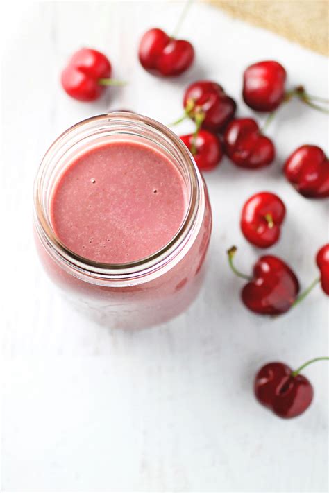 Anti Inflammatory Beet Cherry Smoothie Spinach For Breakfast