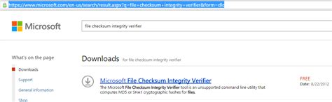 file checksum integrity verifier - CoP PSU IT Blog