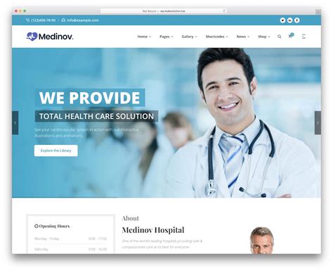 26 Best Medical Website Templates 2020 Avasta