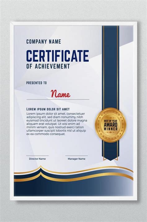 Certificate Templates Psdvectorspng Images Free Download Pikbest