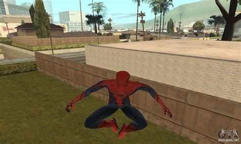 Gta Sa Spiderman Mod Cleo - The Amazing Spider-Man Anim Test v1.0 para GTA San Andreas