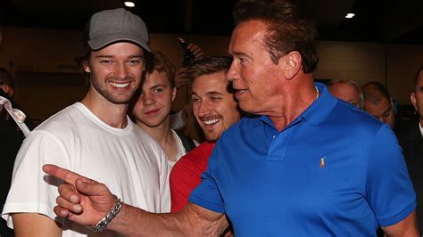 Arnold Schwarzenegger Wasn T The Most Easy Going Dad With Son Patrick 247 News Around The World