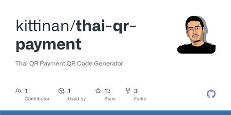Github Kittinan Thai Qr Payment Thai Qr Payment Qr Code Generator