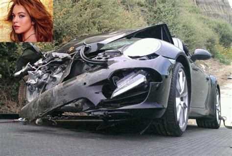 Marchettino The Only Official Website Lindsay Lohan Crashes Her 991