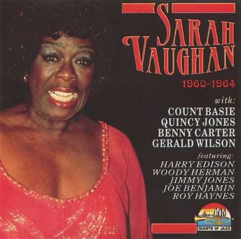 sarah vaughan sarah vaughan 1960 1964 1994 cd discogs