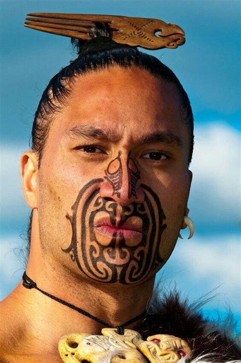 Maori Maori People Facial Tattoos Maori Tattoo
