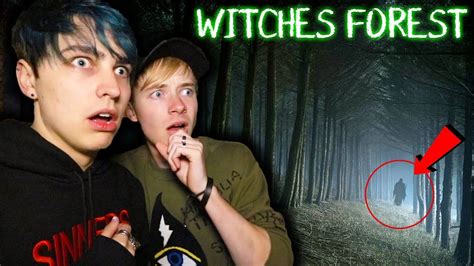 witches forest  key  haunted cabin sam  colby social media instagram colby
