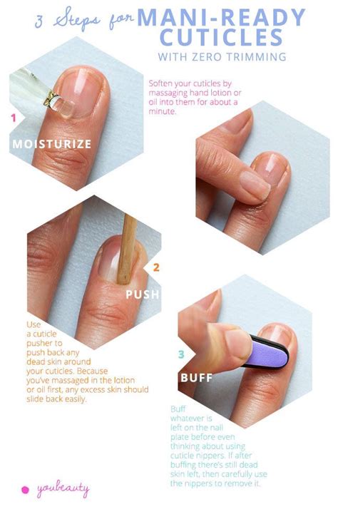 Best Way To Trim Cuticles Beauty In 2019 Nail Care Nail Care Tips