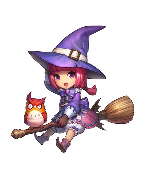 Chibi Witch Chibi Game Character Design Character Design