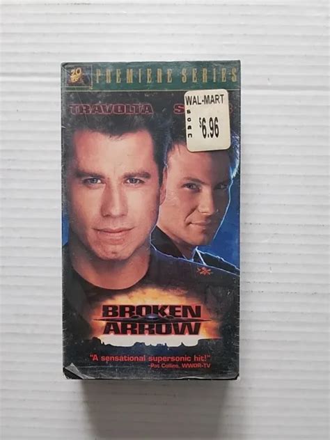 Broken Arrow Vhs 1996john Travolta Christian Slater 299 Picclick