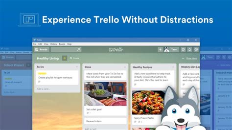 Stay productive with a beautiful minimal interface that doesn't get in the way of your work. Trello for Mac - Download