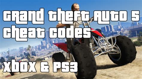 The official home of rockstar games. Grand Theft Auto 5 Cheat Codes Xbox & PS3 - YouTube
