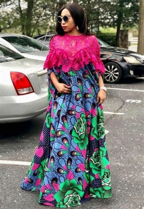 140 Most Latest Ankara And Lace Combination Styles For Classy African Ladies African Dresses