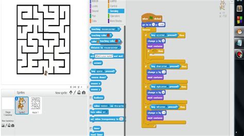 How To Make A Maze Game On Scratch 2