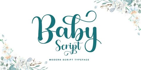 Baby Script Fonts From Nk Studio Bsgpm