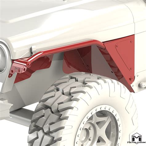 Introducing The Overline A Flat Tube Fender From Metalcloak Jeep