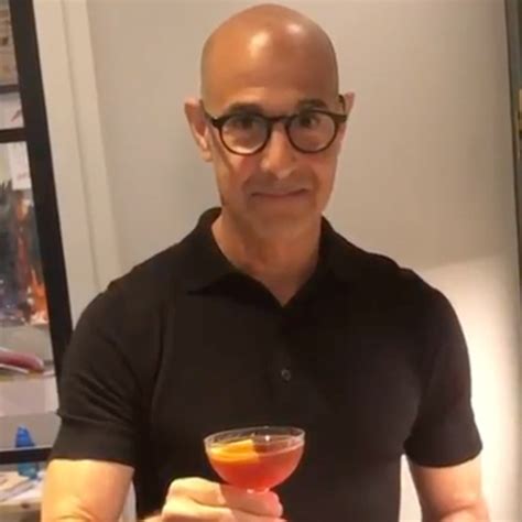 you ll toast to stanley tucci after seeing his viral cocktail tutorial