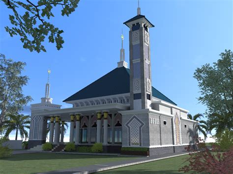 15 Gambar Masjid Modern Minimalis Richi Wallpaper