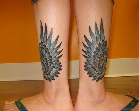62 Mind Blowing Wings Tattoos On Ankle