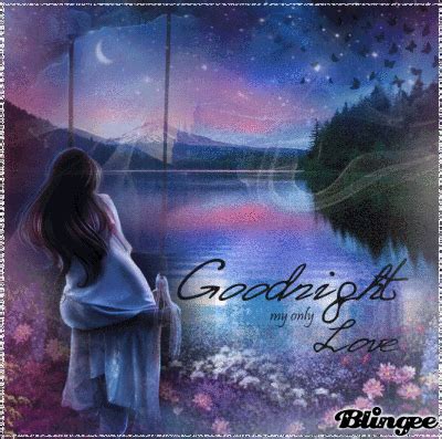 Looking for the best good night gif pictures, photos & images? Goodnight my Love ♥ Picture #120116643 | Blingee.com