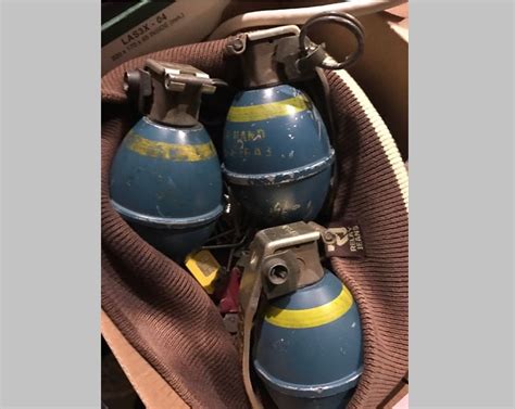 Fake Cop Nailed Hand Grenades And More Found In His Possession