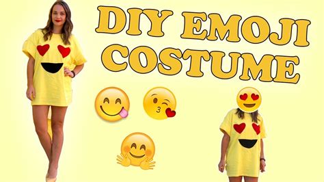 Diy Emoji Costume Fun365 Vlr Eng Br