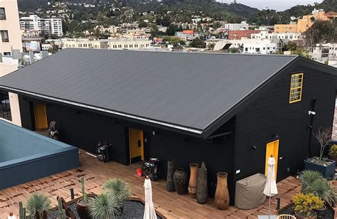 Matte Black Kynar Corrugated Metal Corrugated Metal Roof Corrugated
