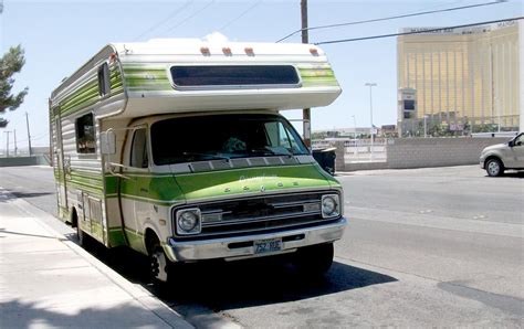 Vintage Class C Motorhome A Good Looking Old Dodge Motorhome Probably