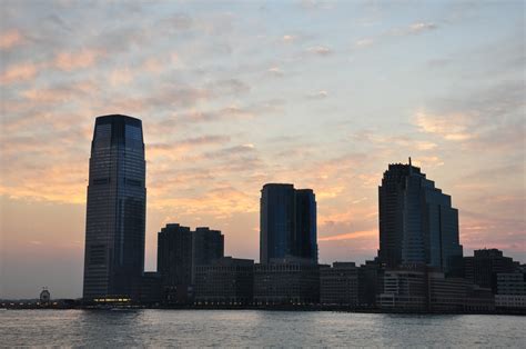 The Hoboken Journal Photo Of The Day Jersey City Sunset Skyline