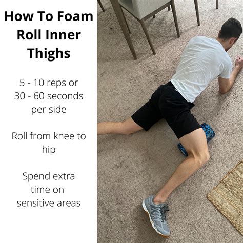 How To Foam Roll Inner Thighs A Simple Effective Technique