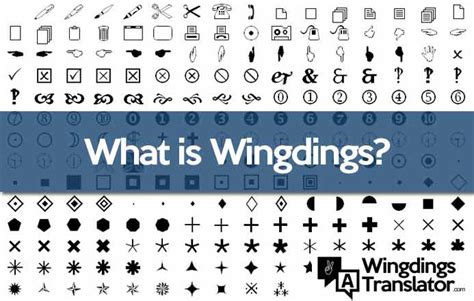 What Is Wingdings Wingdings Translator Online