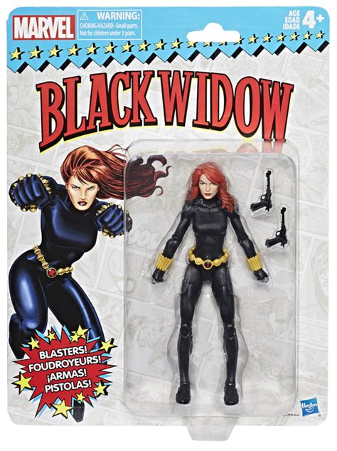 Marvel Legends Vintage Series Hi Res Photos Black Widow Marvel Toy News