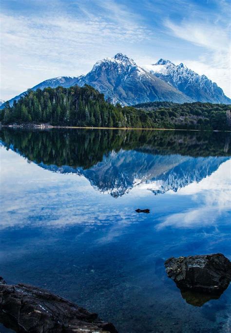 Lake Mountains Reflection Ipad Wallpaper