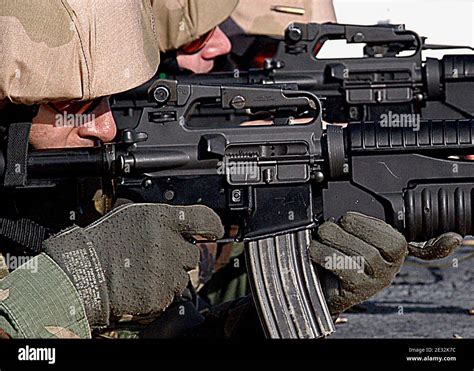 M16 A2 Rifle With M203 Grenade Launcher Stock Photo Alamy