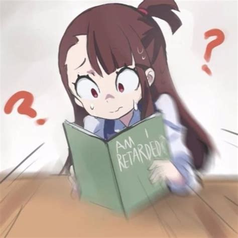 Is Akko Retarded Little Witch Academia Anime Expressions Funny