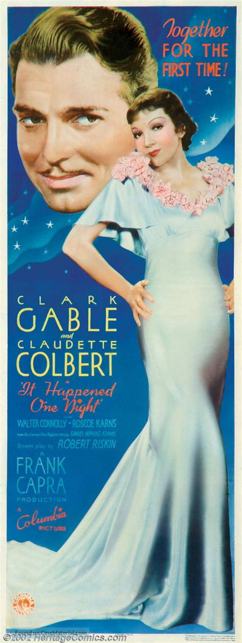 It Happened One Night 1934 Theatrical Movie Poster