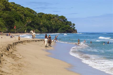 Caribbean Coast Playa Cocles Costa Rica Editorial Image Image Of