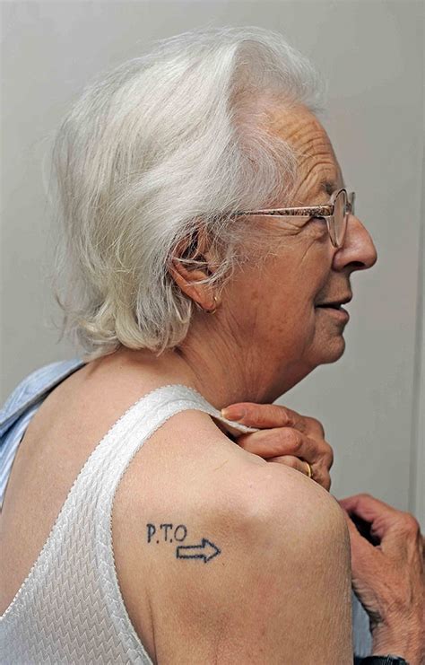 Badass Granny Gets A Special Tattoo In Hopes Of A Peaceful Death
