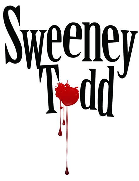 Sweeney Todd Logo Inspiration Stage Student And Community Theatre