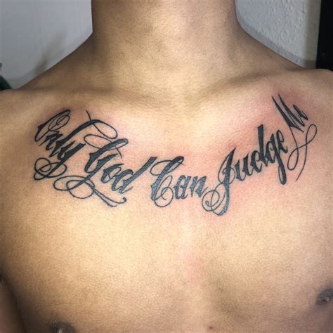 Update More Than Only God Can Judge Me Tattoos Latest In Cdgdbentre