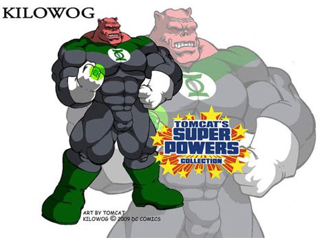 Kilowog The Green Lantern By Tomcat13 On Deviantart