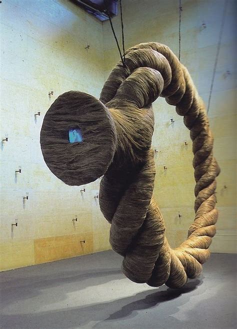 Ann Hamiltons Giant Rope Sculpture Art Experiential Art Trash Art