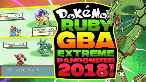 Pokemon Extreme Randomizer Nuzlocke Gba Rom